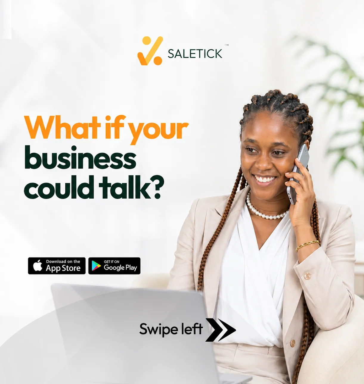 Just talk. Your business listens.